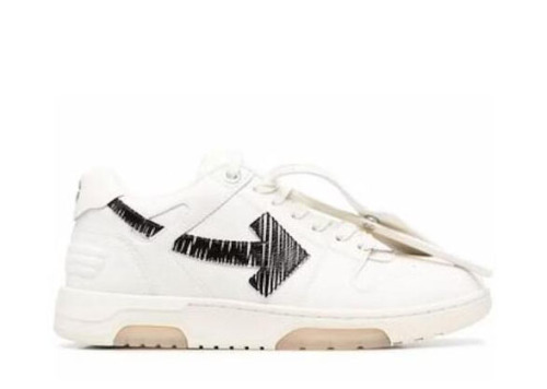 OFF-WHITE OOO Low Tops White Black SS21