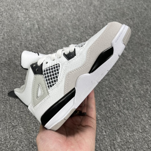 Air Jordan 4 Black Military Kid