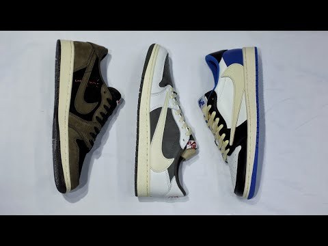 Travis Scott X Air Jordan 1 Low 'Cactus Jack'  Mocha GS( A1)