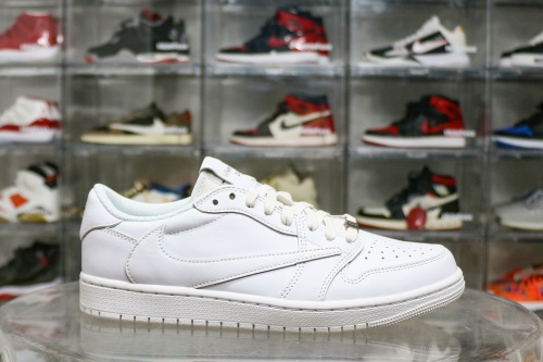 Travis Scott x Air  Jordan 1 Retro Low OG SP Michael Rubin White Party (Friends and Family) GS