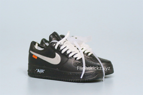 Mini Sneaker Air Force 1 '07 Virgil X Moma Off White X MOMA 3D keychain
