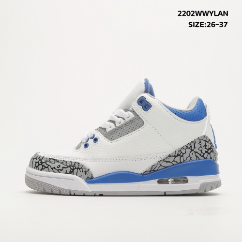 Air Jordan 3 Retro  Racer Blue Toddler