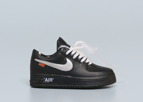 Mini Sneaker Air Force 1 '07 Virgil X Moma Off White X MOMA 3D keychain