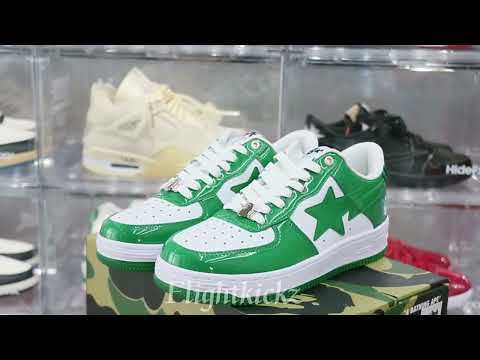 A Bathing Ape Bape Sta Low Green