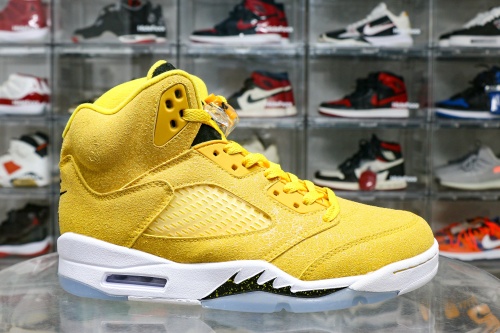 Air Jordan Air Jordan Air Jordan 5 Retro Ncaa Pack Michigan Sample