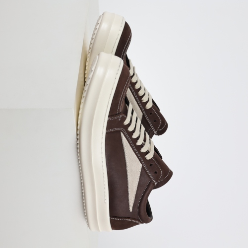 R!ck Owens Luxor Vintage Suede Brown Pearl