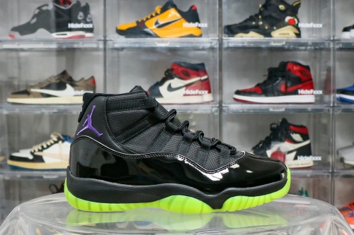 Air Jordan 11 Retro “Black Barely Volt”  2025