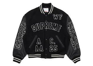 Supreme Praises Varsity Black Jacket