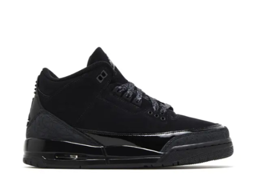 Jordan 3 Retro GS Black Cat 2025（A1）