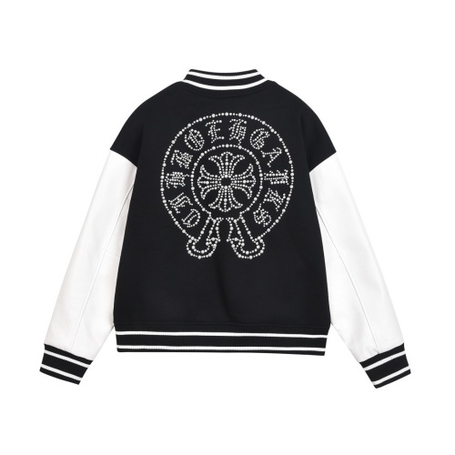 Chrome Hearts Sanskrit Cross Wool Varsity Jacket