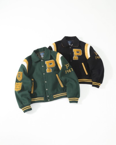R@lph Lauren Unisex Embroidered Baseball Jacket