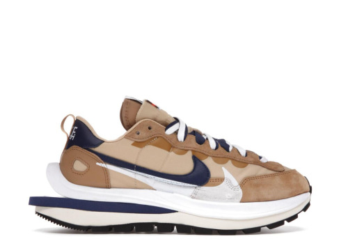 Nike Vaporwaffle sacai Sesame Blue Void 2021（A1）