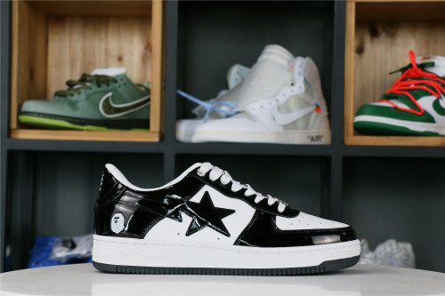 A Bathing Ape Bape Sta Low Black