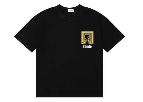 RHUDE Geometric Print T-Shirt
