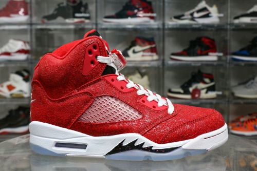 Air Jordan Air Jordan Air Jordan 5 Retro Ncaa Pack Oklahoma Sample S