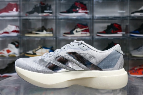 Adidas Adizero Evo SLMetallic Stripes Grey Silver