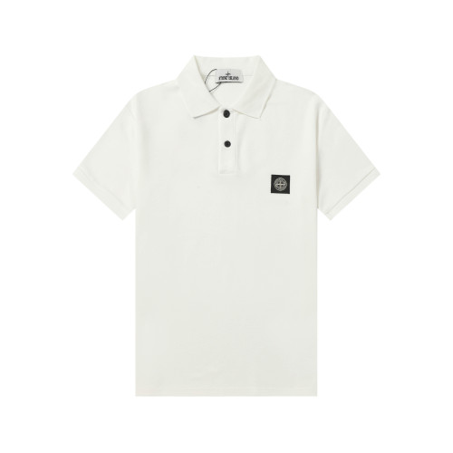 Stone Island Knitted Polo Shirt