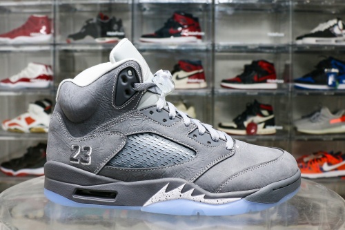 US Warehouse: Air Jordan 5 Retro Wolf Grey 2026 (A1)