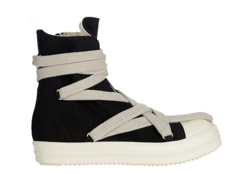 R!ck Owens DRKSHDW Luxor Hexa High 'Black Milk'