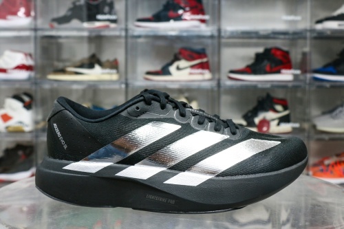 Adidas Adizero Evo SL Metallic Stripes Black Silver