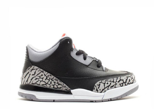 Air Jordan 3 Retro Black Cement 2011 Toddler